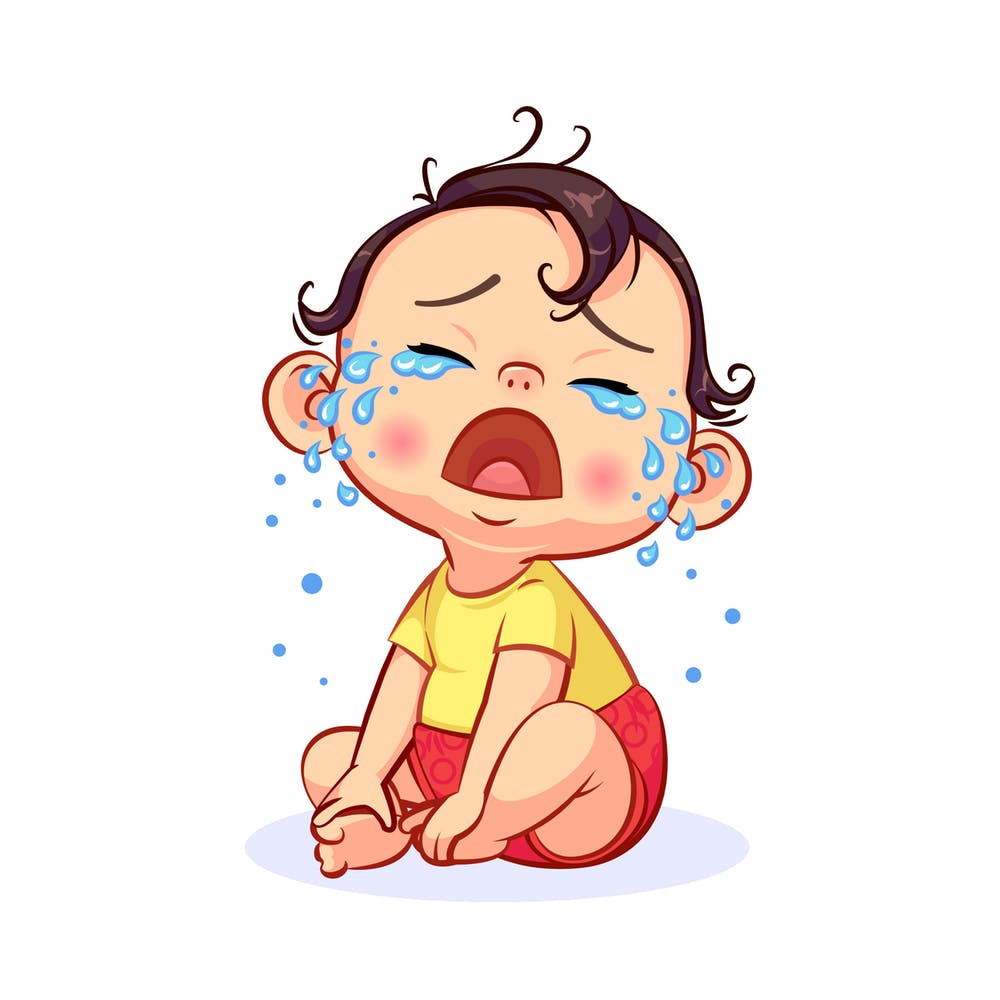 crying clipart child cry. 