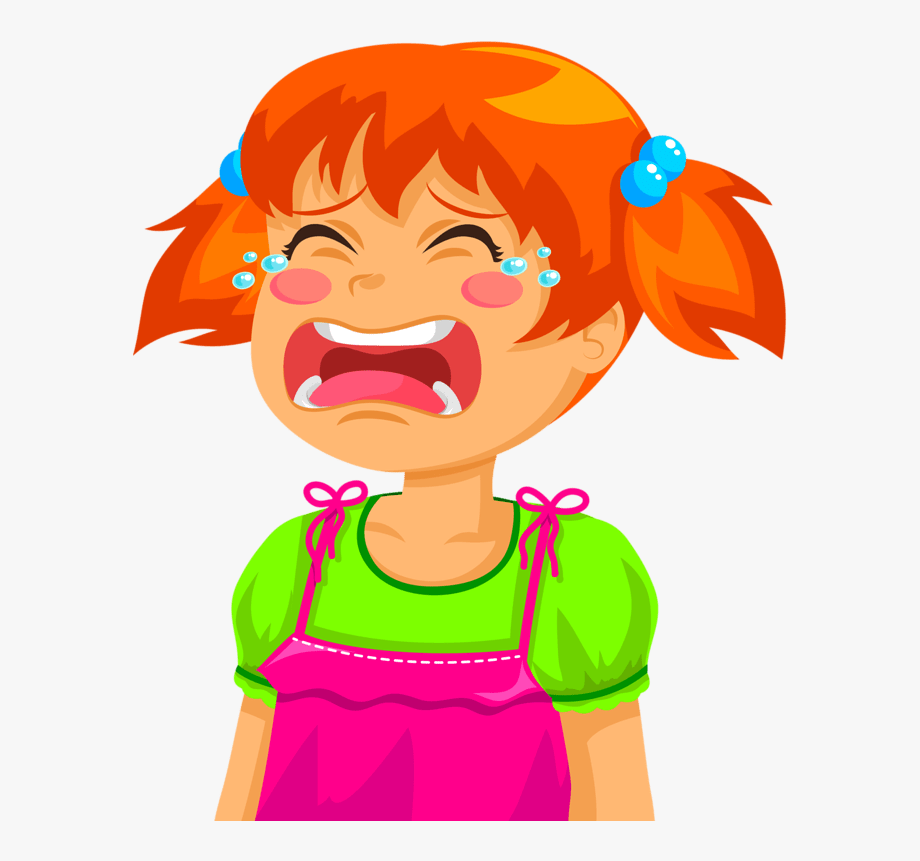 Crying toddler free . Cry clipart depressed girl