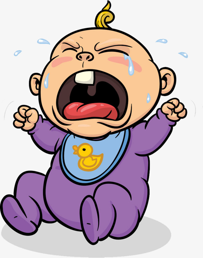 cry clipart toddler