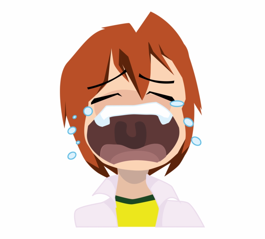 crying clipart transparent