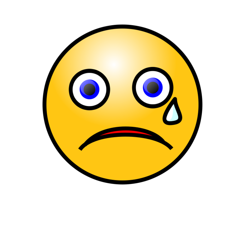 cry clipart unhappy baby