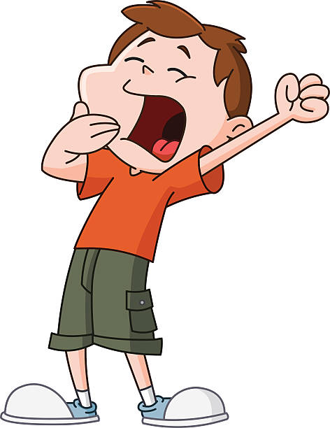 cry clipart yawn