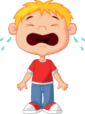 crying clipart