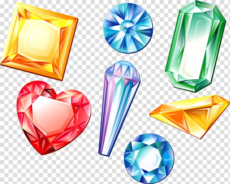 crystal clipart color
