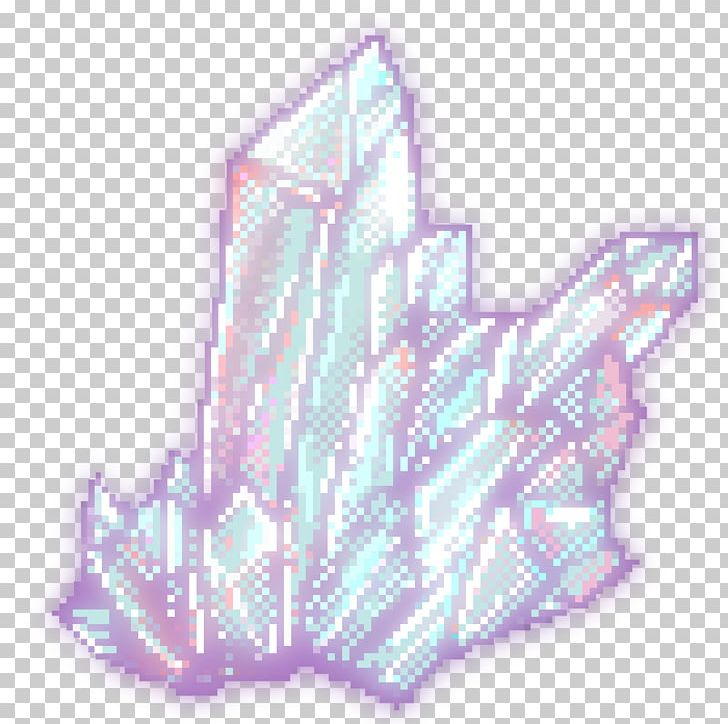 Crystal clipart color. Pixel art png aesthetics