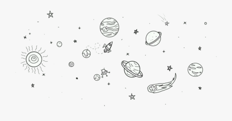 Planets clipart doodle tumblr. Doodles download free with