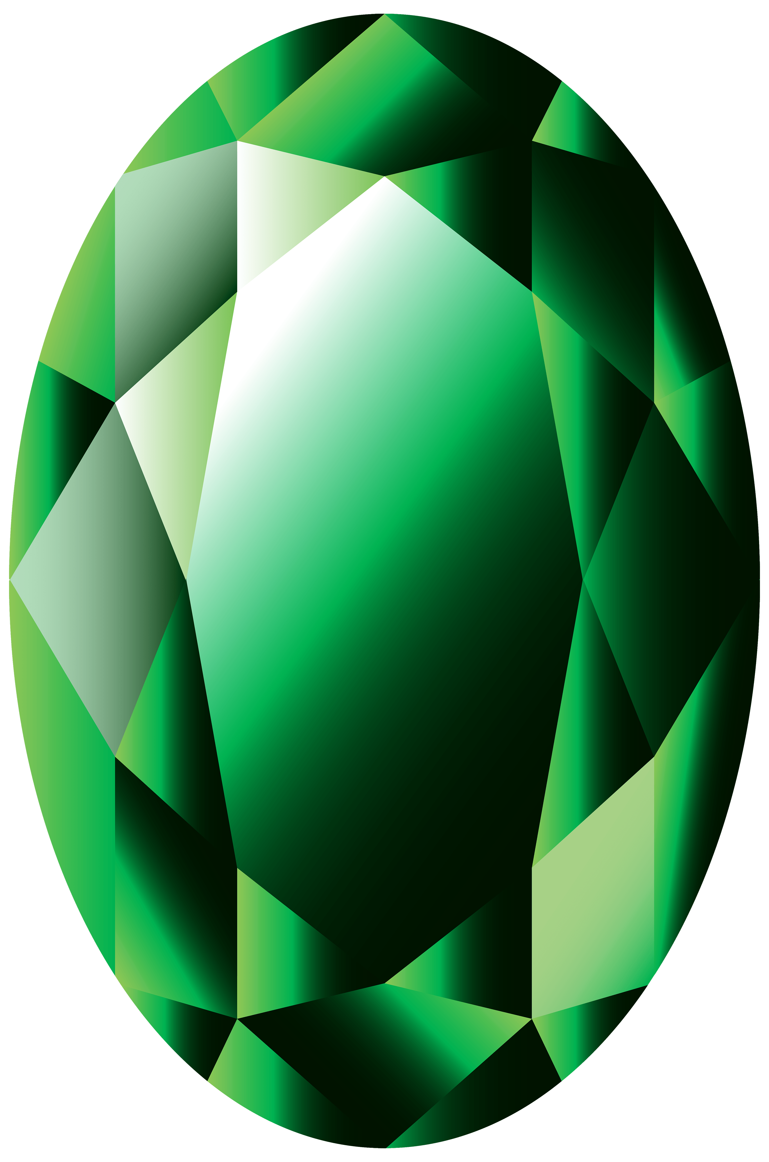 crystal clipart emerald