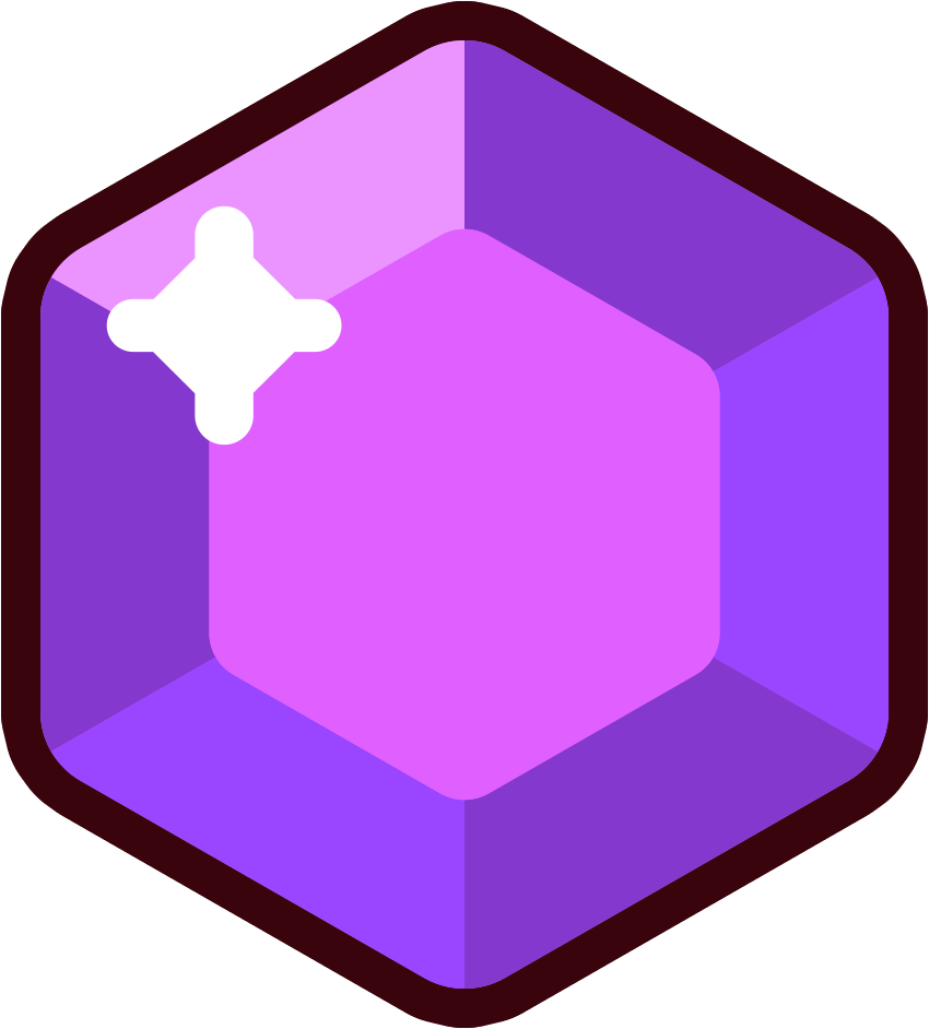 crystal clipart purple crystal