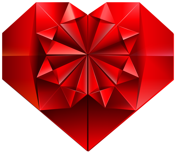 crystal clipart red