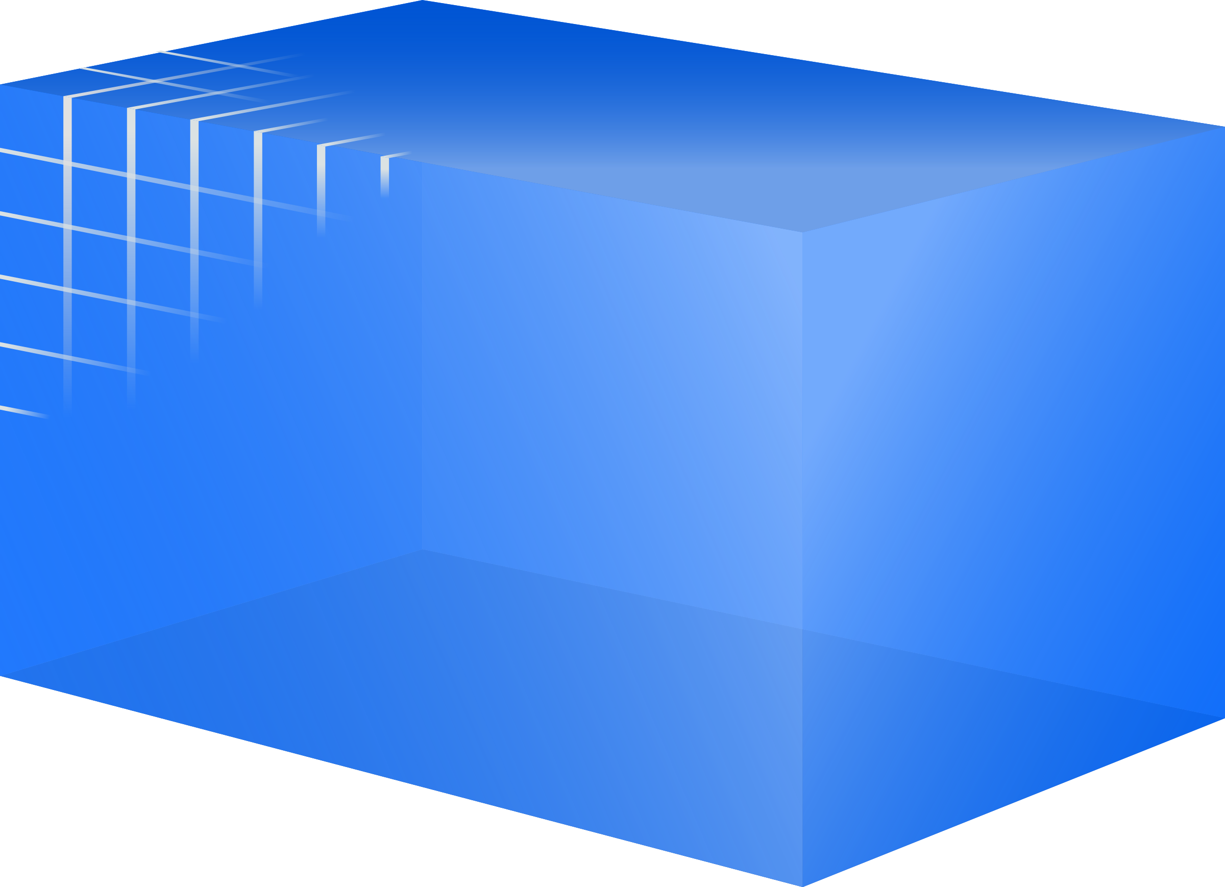 cube clipart blue cube