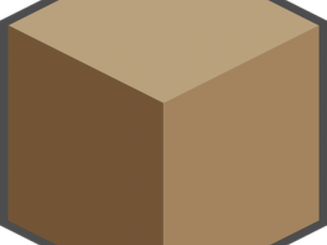 cube clipart closed box