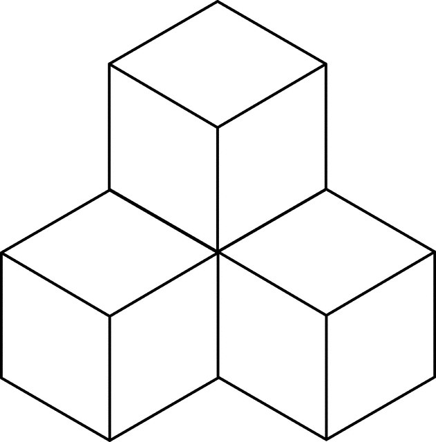 cube clipart congruent