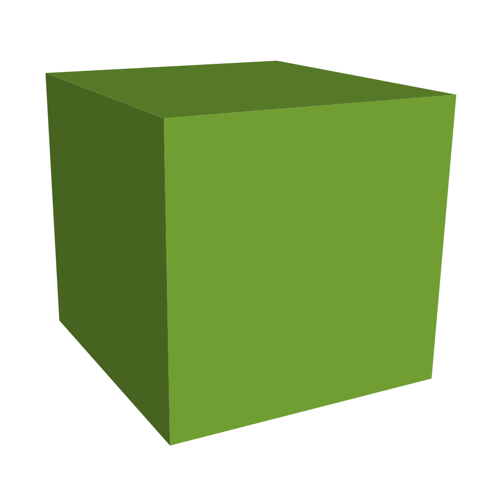 cube clipart connecting cube