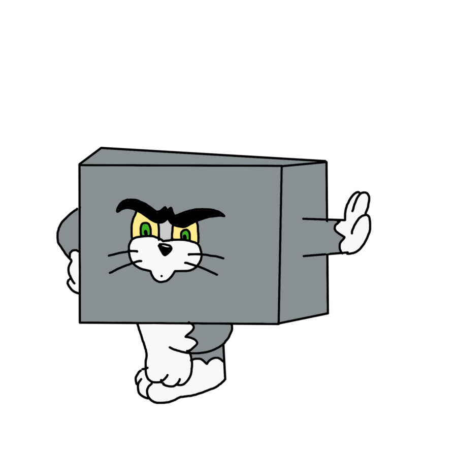 Cube clipart cube shape. Tom shaped as by