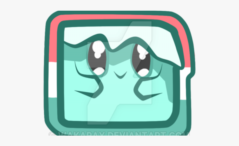 Ice kawaii cubes free. Cube clipart cute