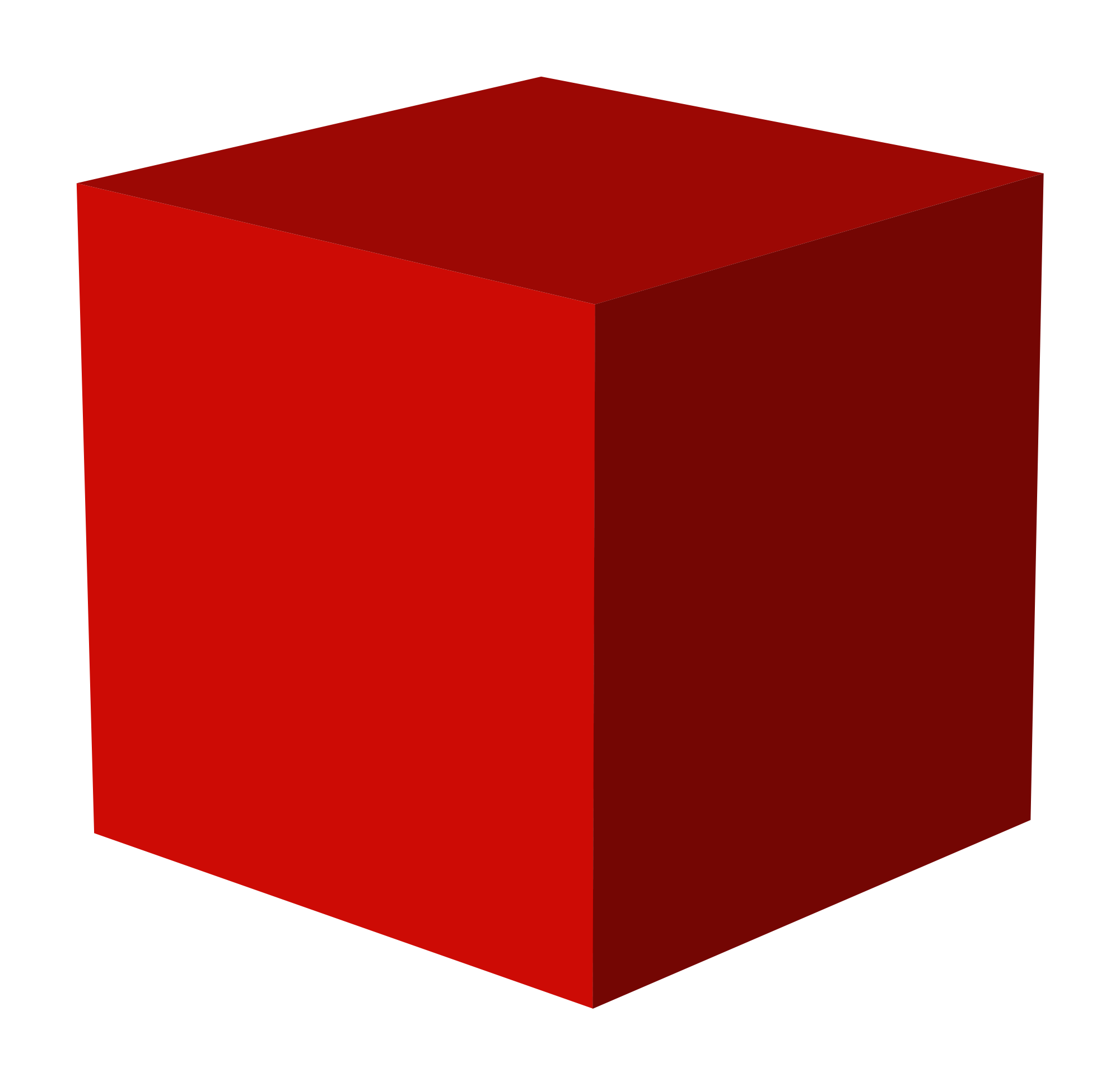 cube clipart dimensional