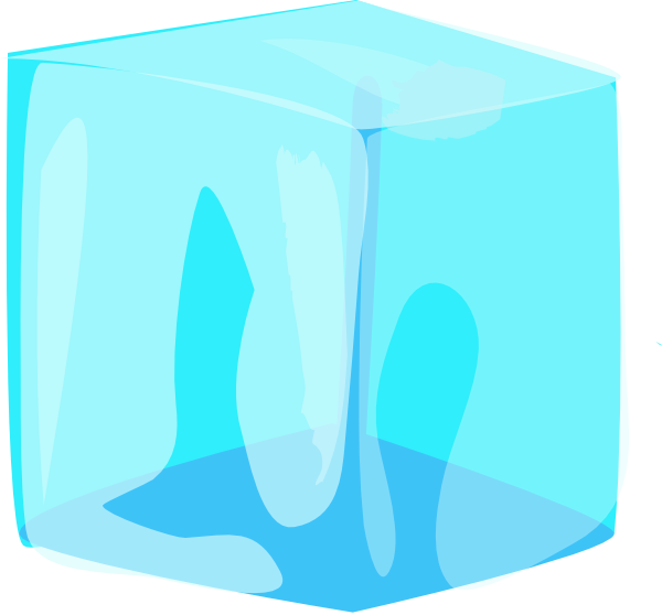 Ice clipart cartoon. Cube clip art at