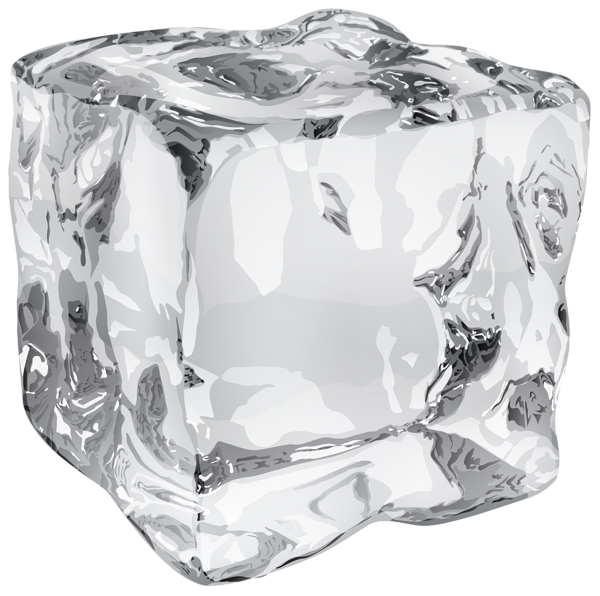 cube clipart frozen