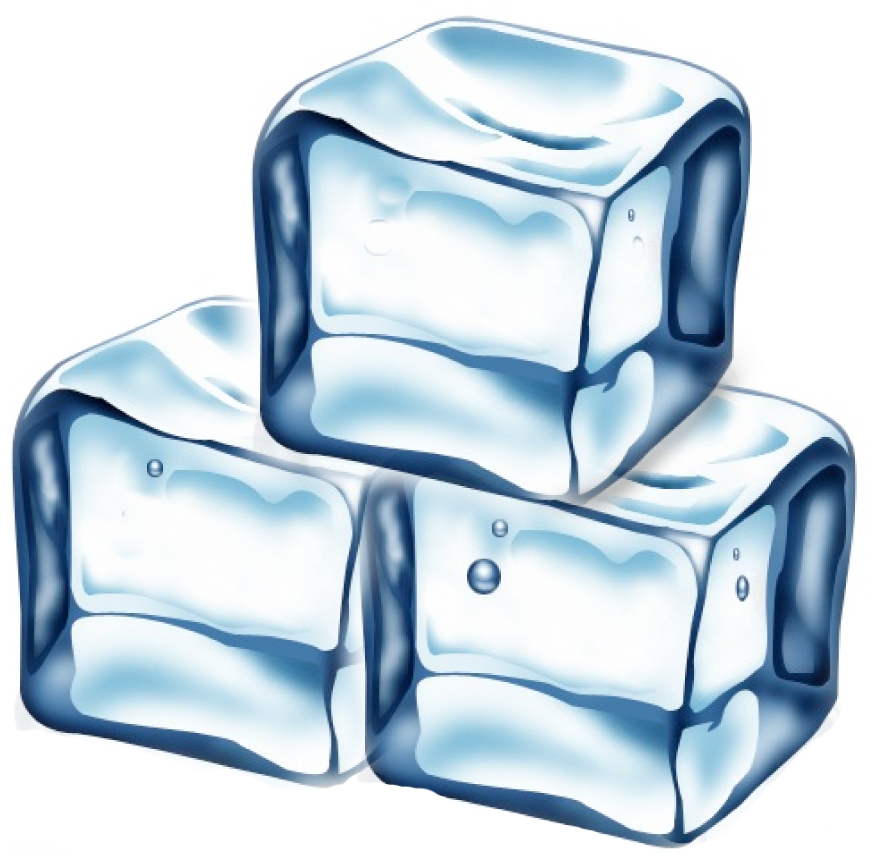 cube clipart frozen