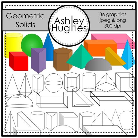 cube clipart geometric solid
