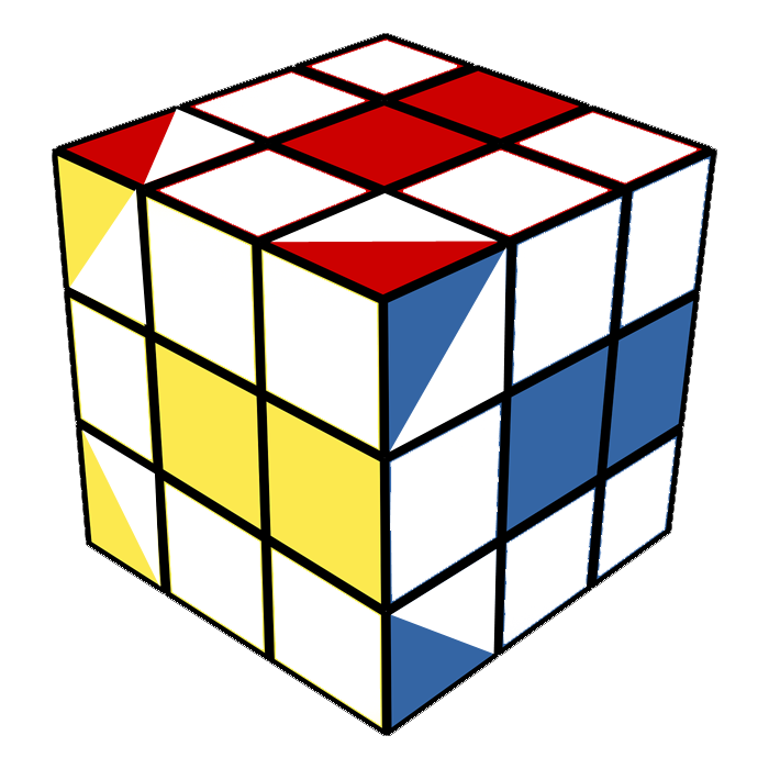 cube clipart linked
