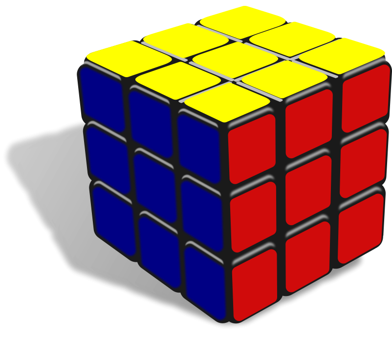 cube clipart magic cube