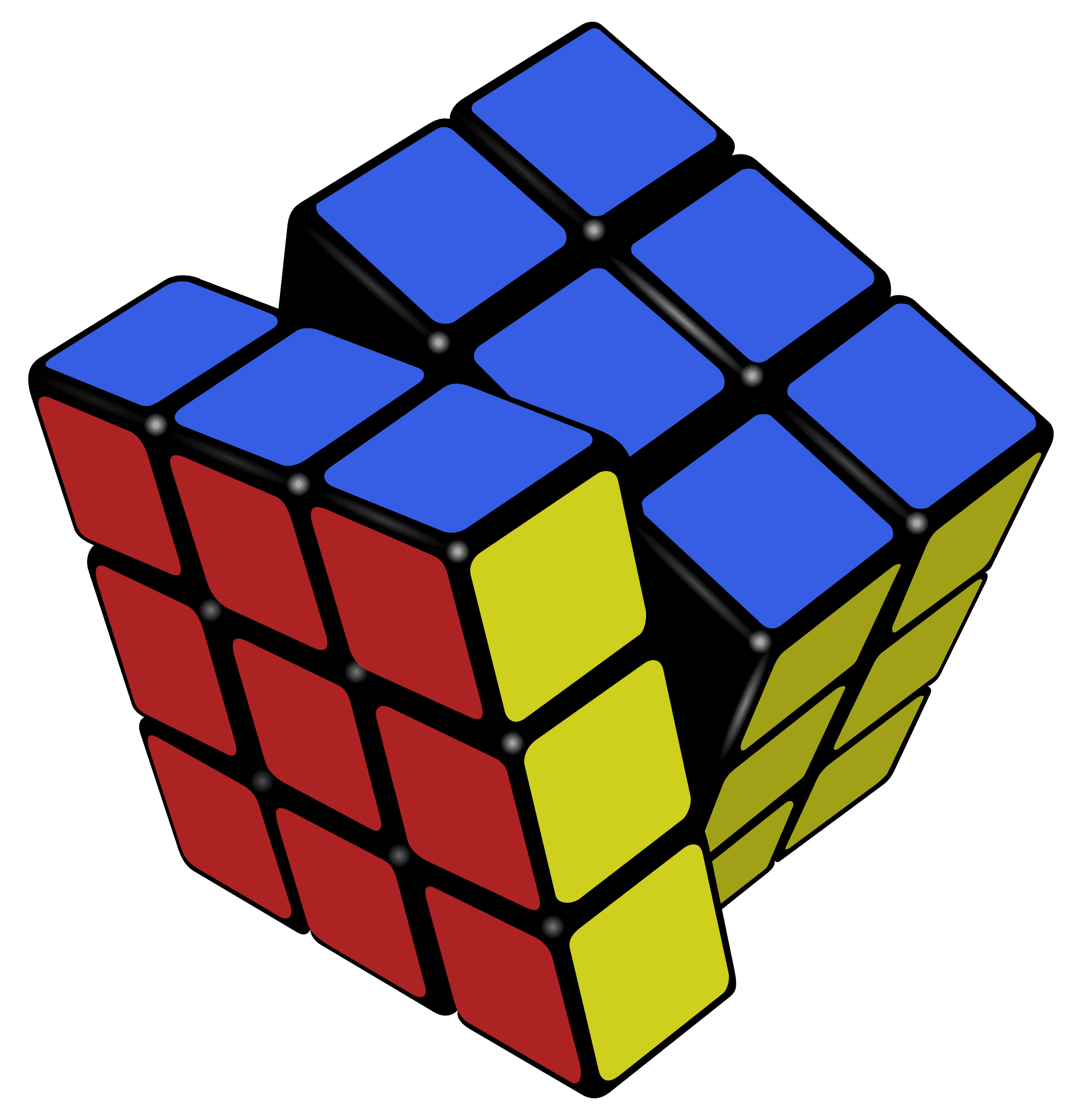 cube clipart one