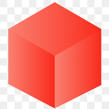 Cube clipart red cube. Png vector psd and