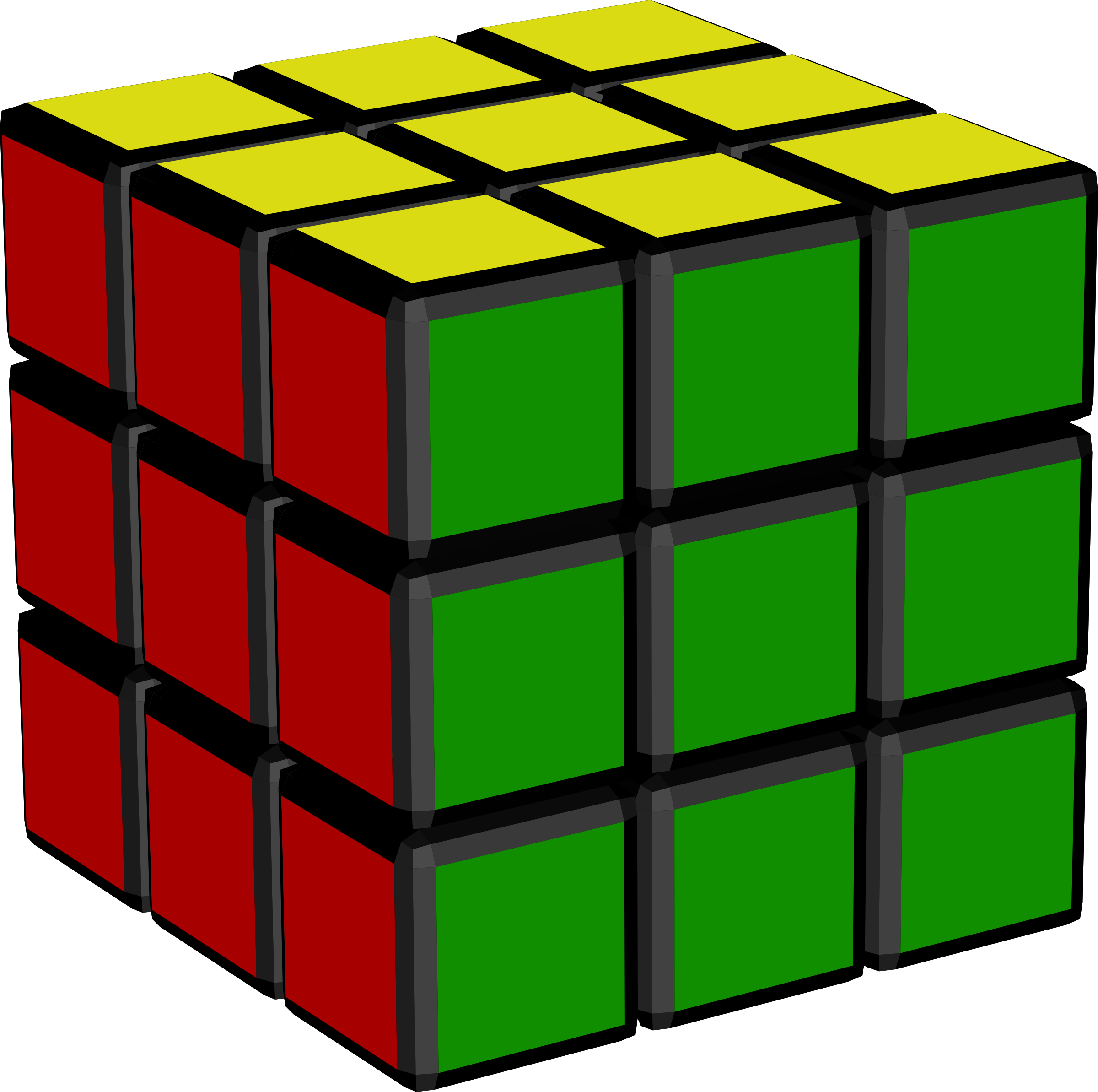 cube clipart rubics cube. 