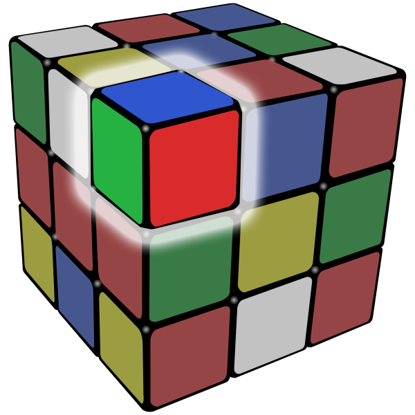 cube clipart rubrics
