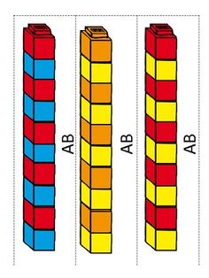 Cube clipart towers. Pattern block mats and