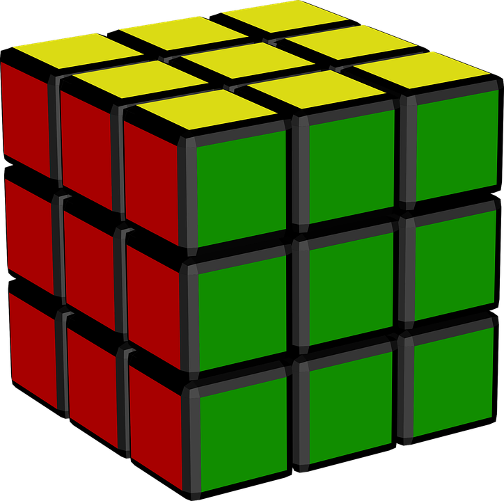 Cube transparent