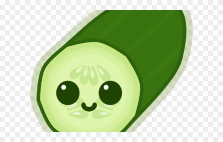 cucumber clipart cute