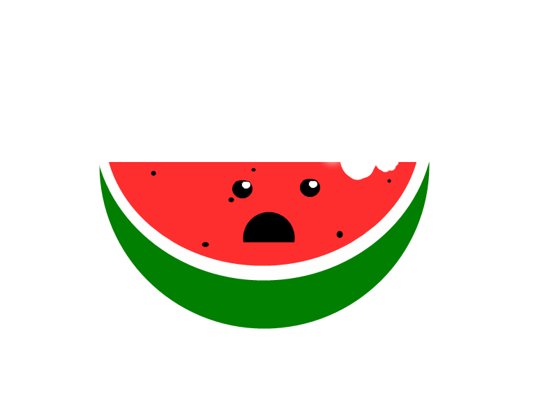 Watermelon clipart kawaii. Melon melone sweet food