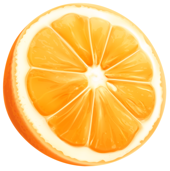 orange clipart comb