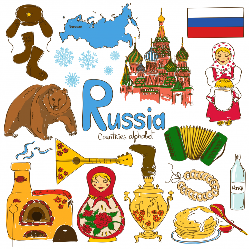Culture clipart culture russia. Map printable geography 