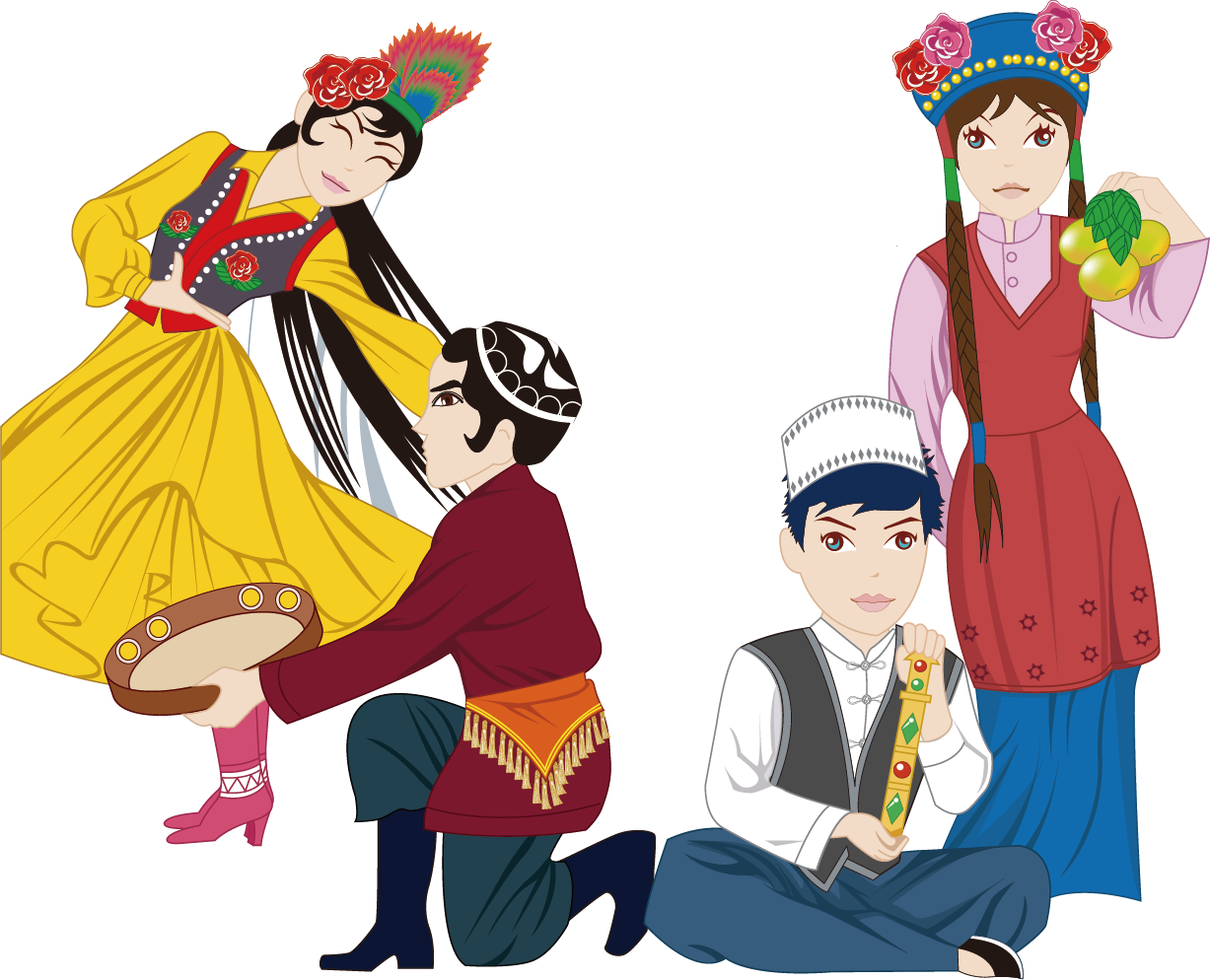 culture clipart different ethnic group