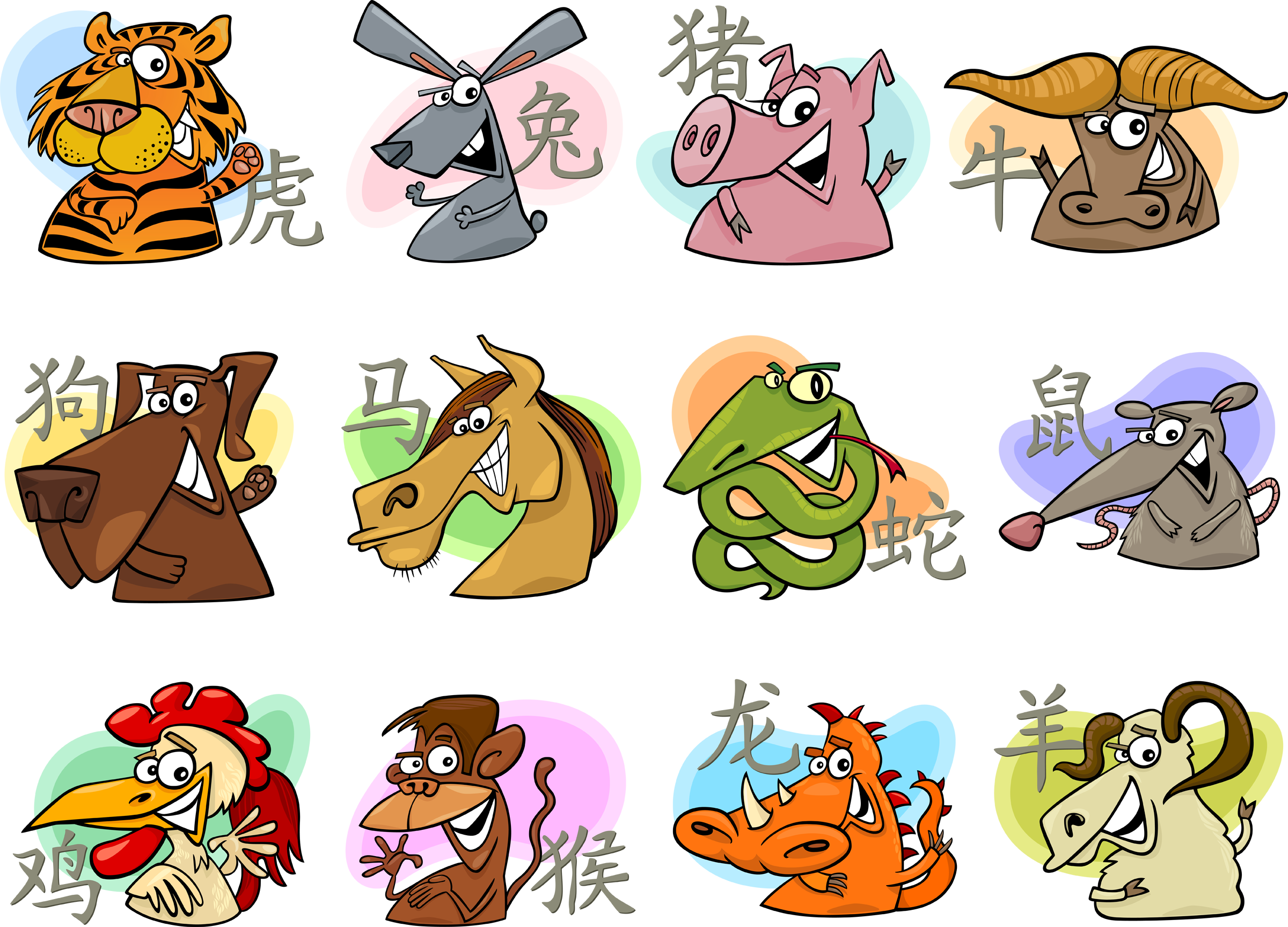 Culture clipart foreign. Chinese zodiac 