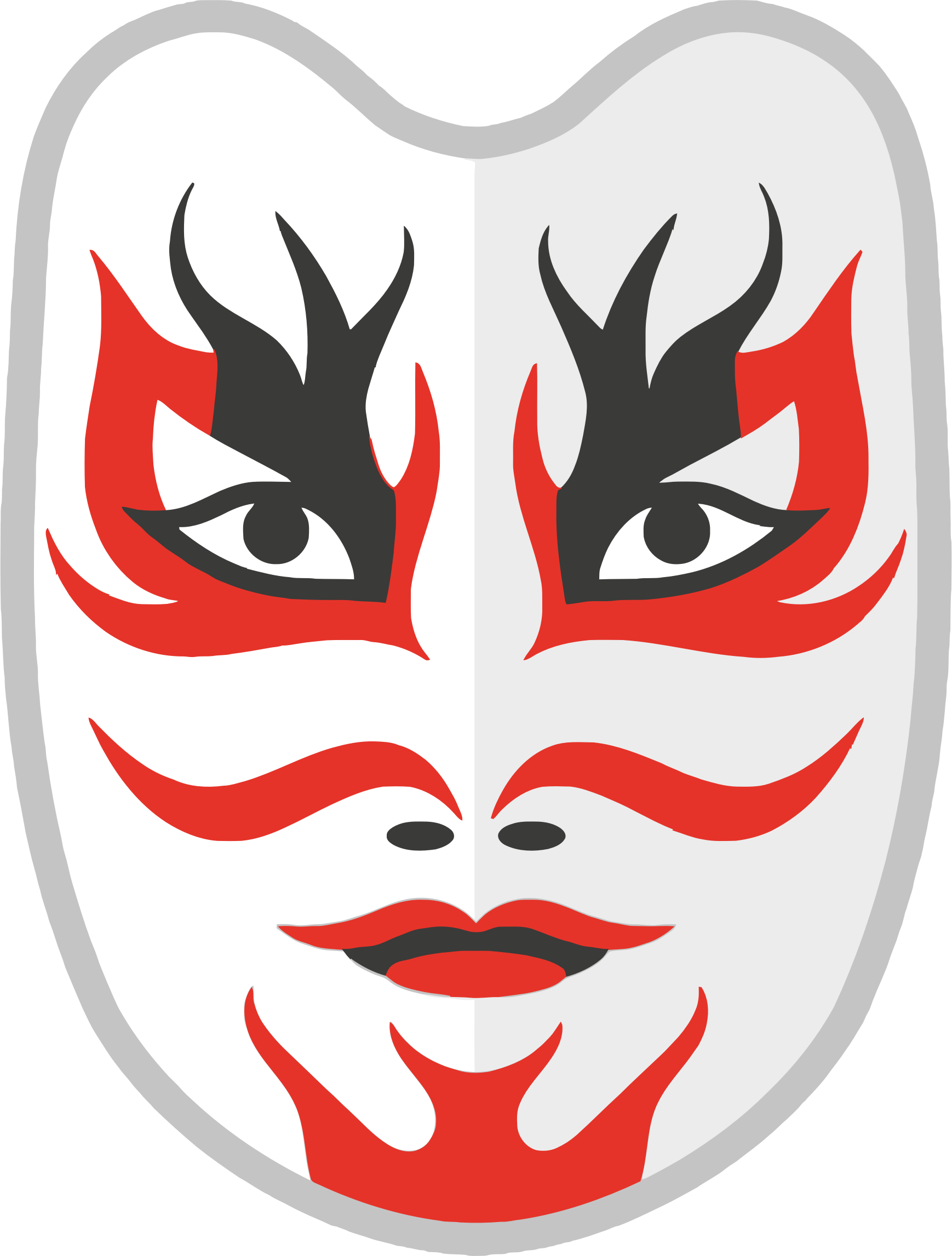 japanese clipart face japanese