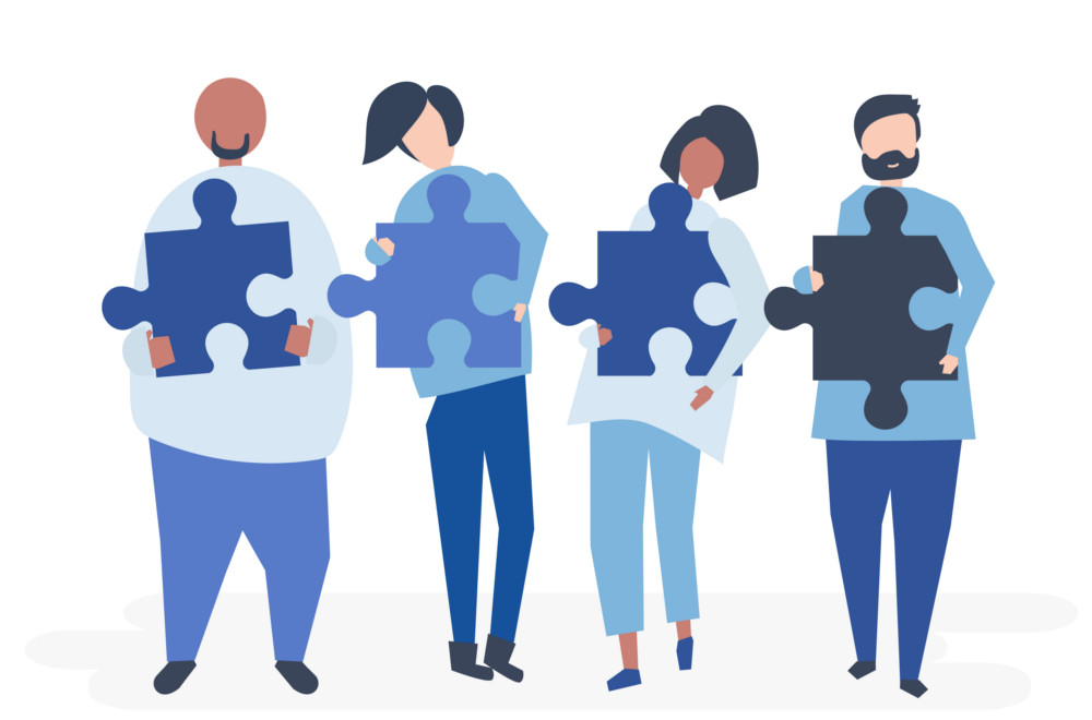 Culture clipart united we stand. Build team for faster