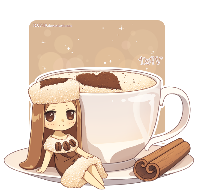 cup clipart anthropomorphic