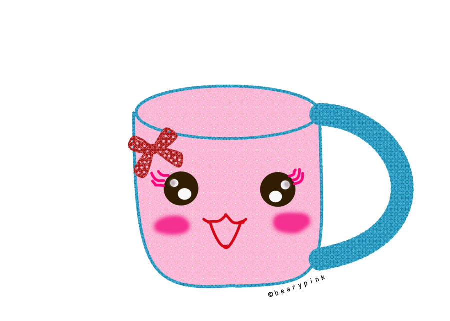 cup clipart happy