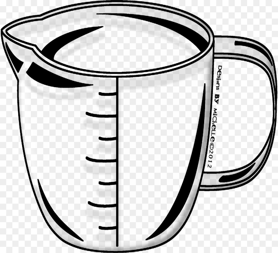 cup clipart measurement