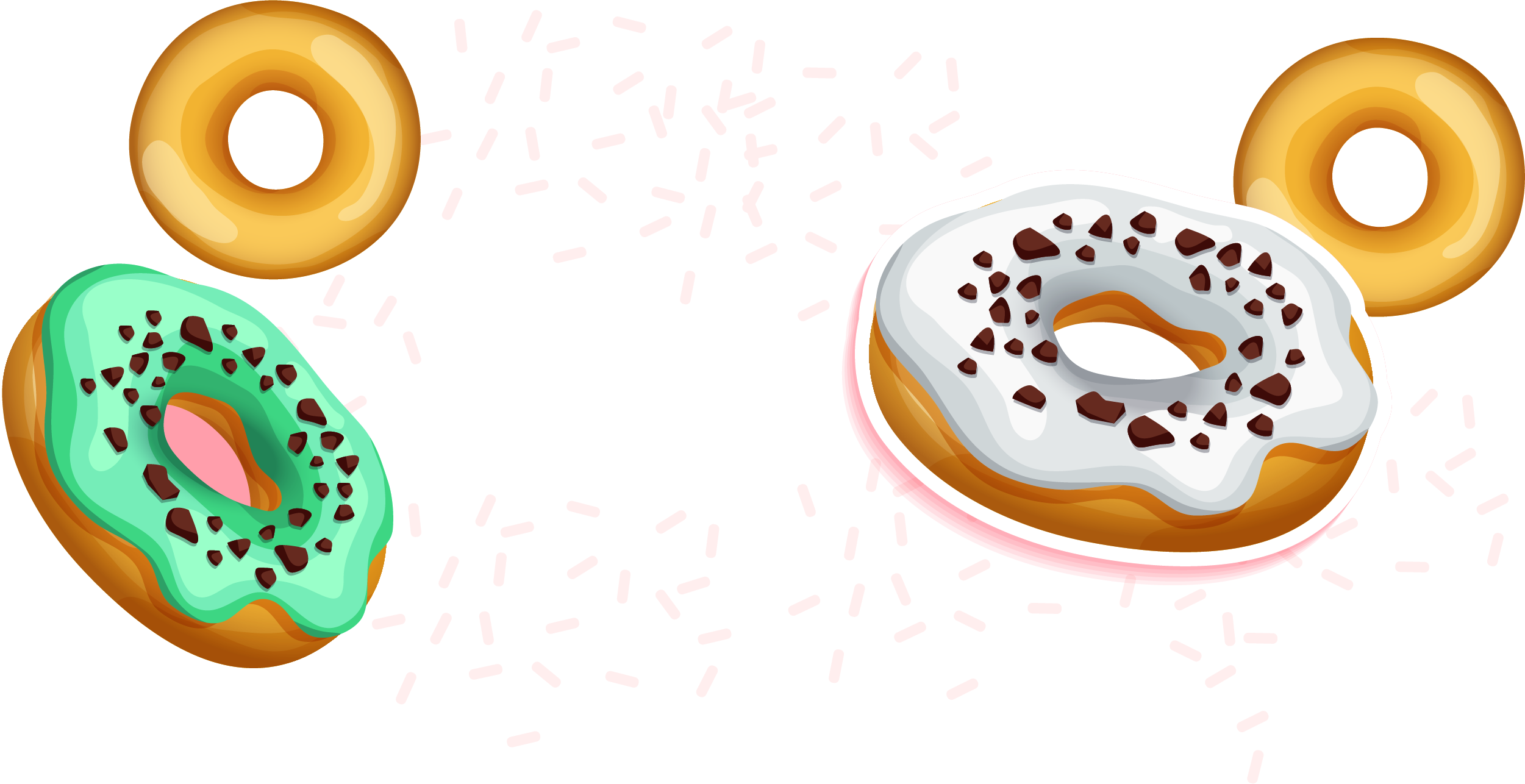 doughnut clipart simple