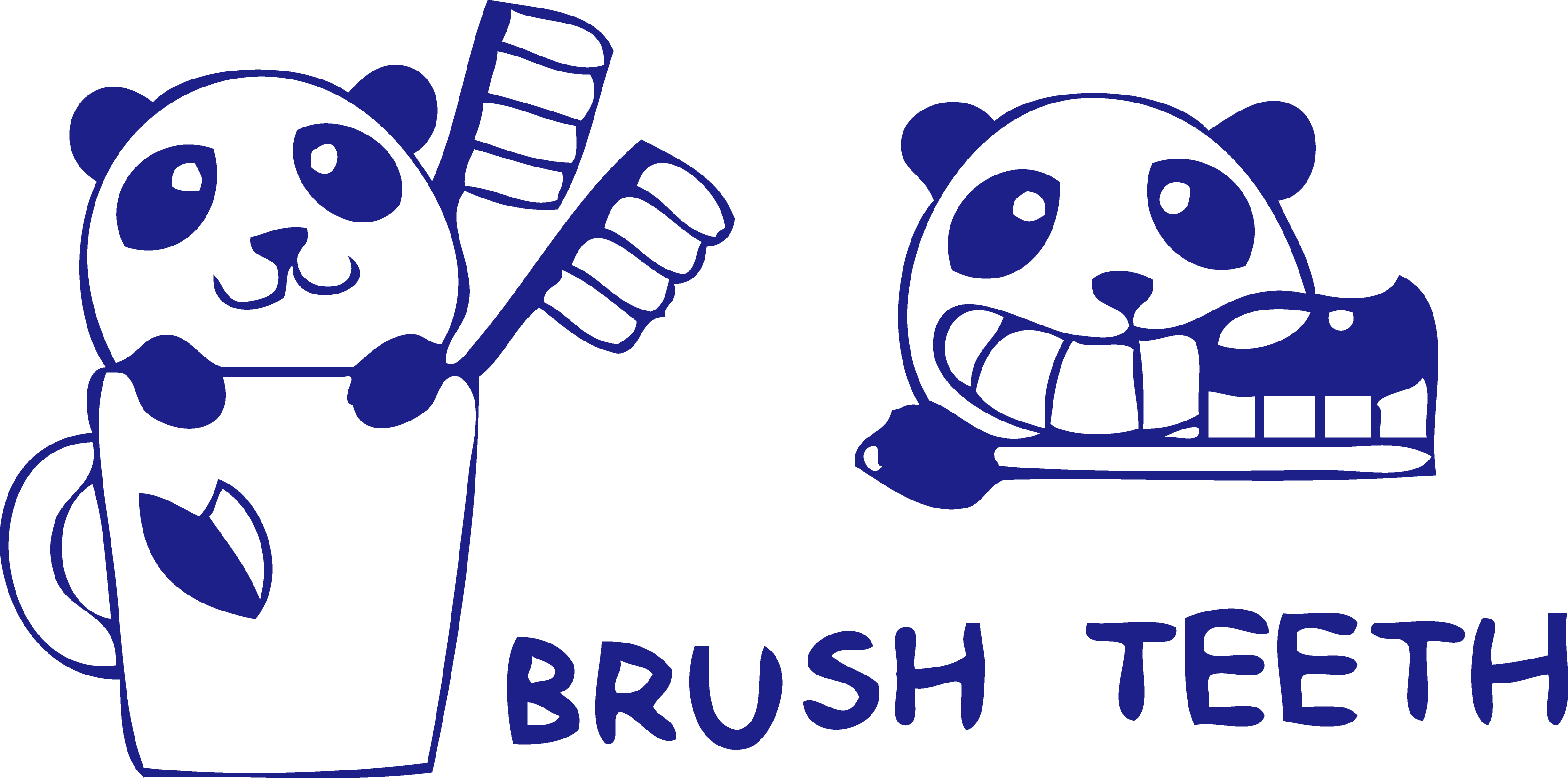 cup clipart toothbrush