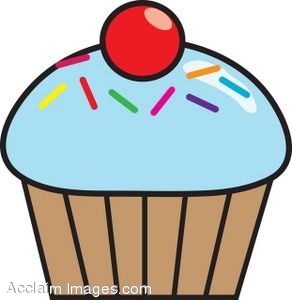 cupcake clipart animated