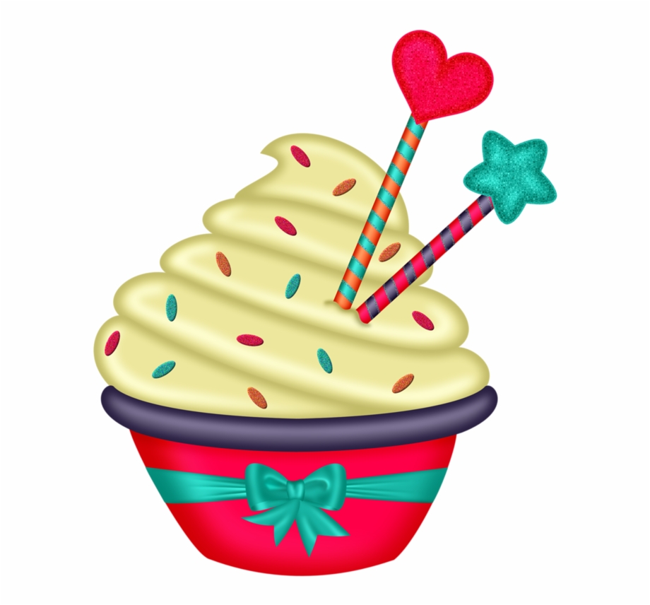 cupcake clipart beach