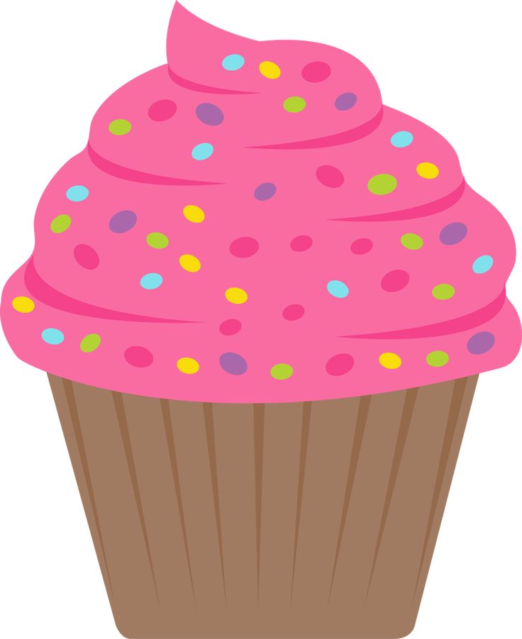 cupcake clipart cartoon