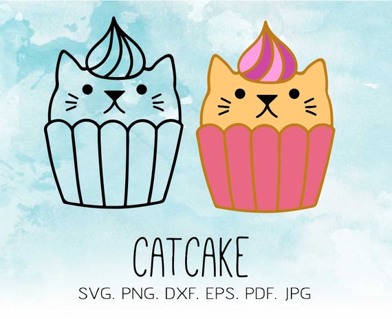 Download Cupcake Clipart Cat Cupcake Cat Transparent Free For Download On Webstockreview 2021 PSD Mockup Templates