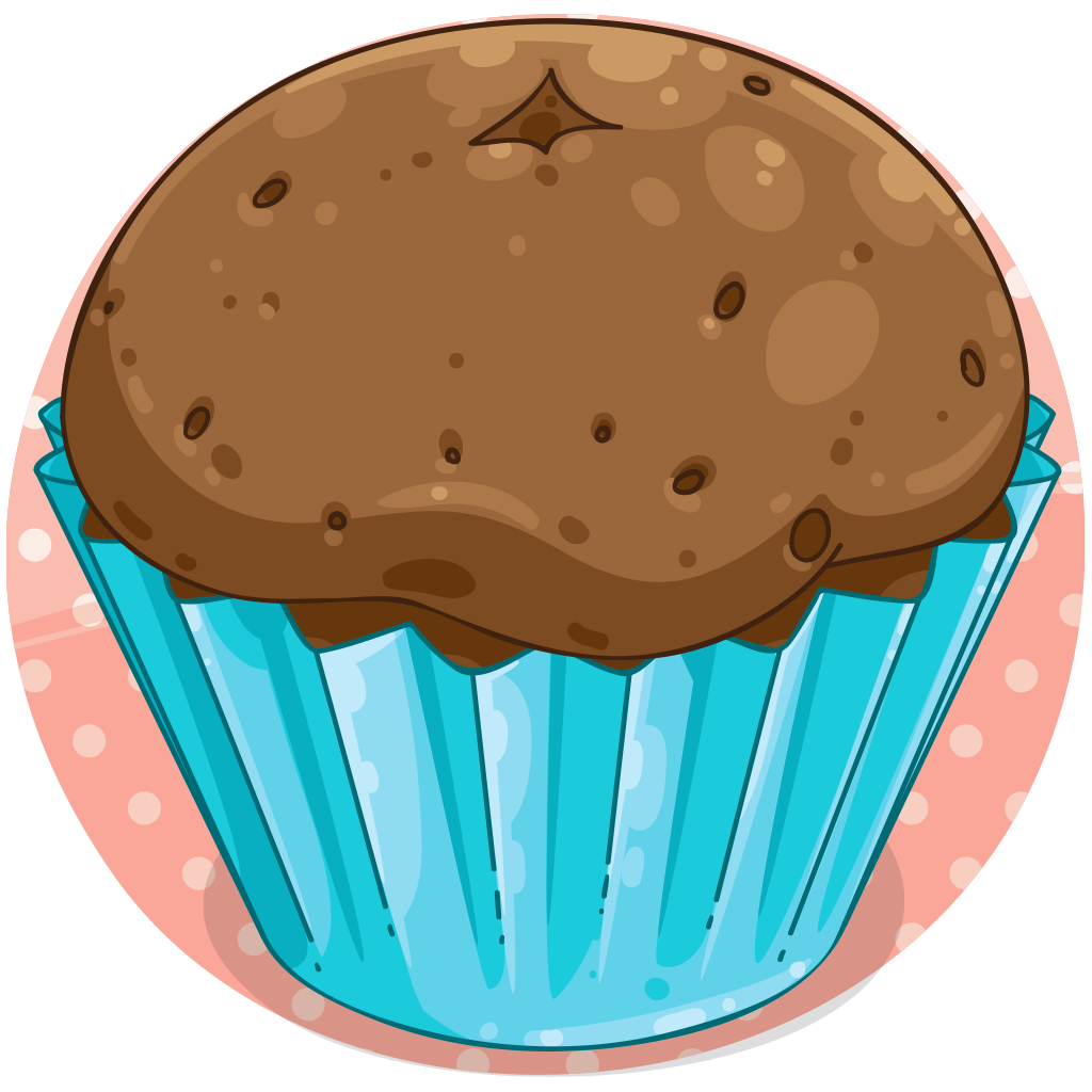 Muffins clipart bake sale item. Detail chocolate cupcake itembrowser